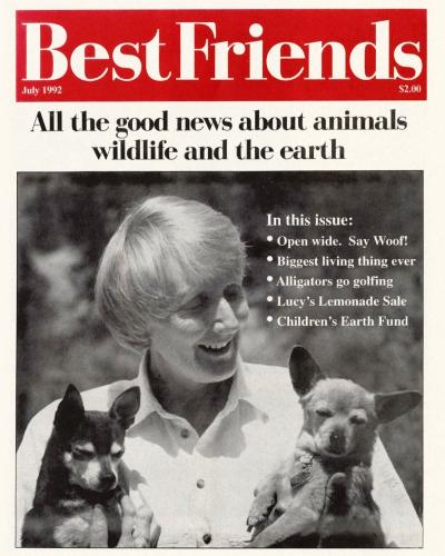 Best Friends Magazine cover from July 1992