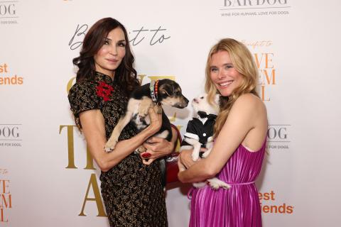Famke Janssen and Susie Abromeit