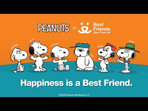 PEANUTS x Best 金刚生态国际综合游戏彩票娱乐平台® Friends Animal Society: Saving pets’ lives together