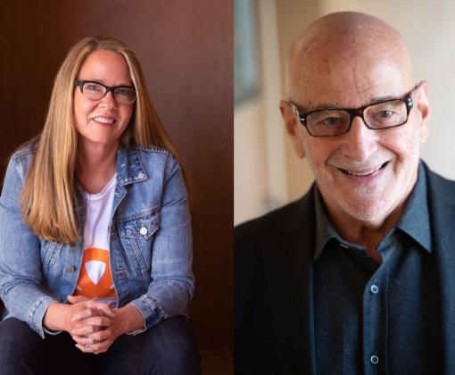 Julie Castle and Francis Battista