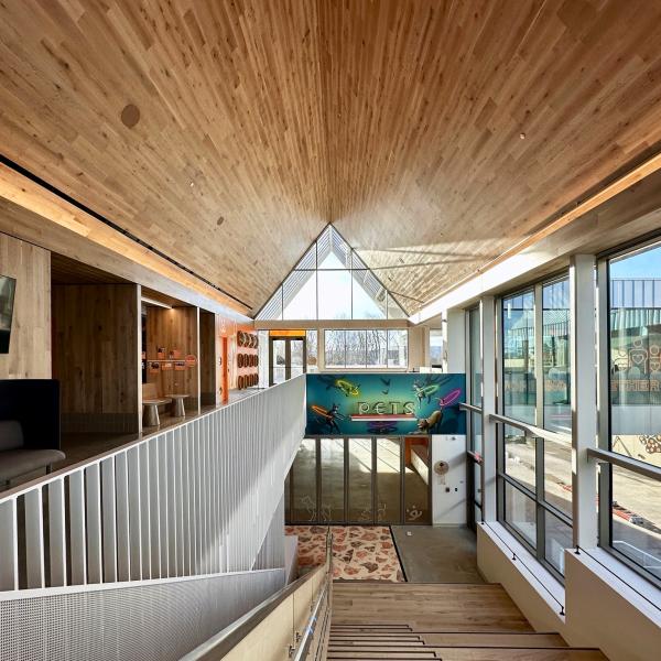The Best Friends Pet Resource Center was designed by the Los Angeles-based architecture firm, RA-DA. Photo credit: tbmerritt