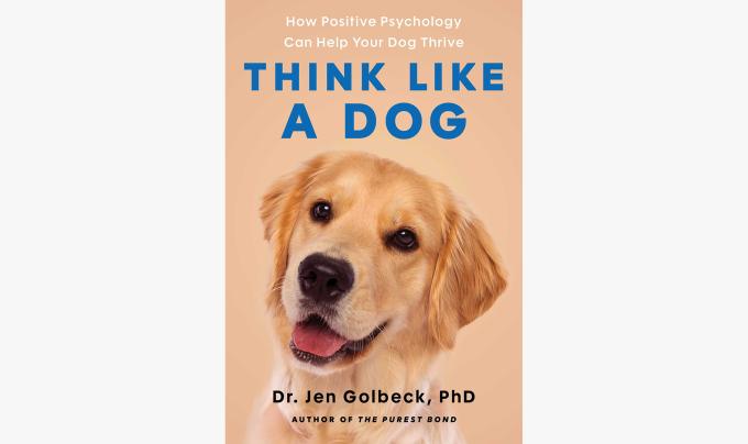 Cover of the book, ‘Think Like a Dog’ 