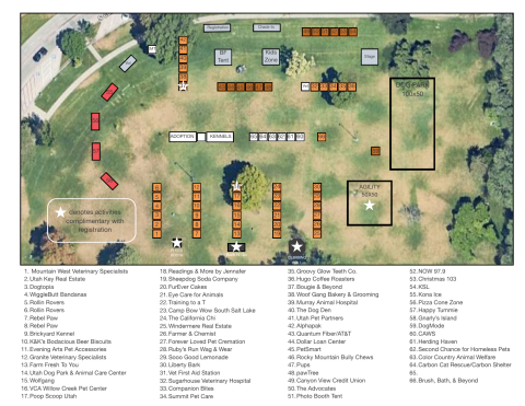 Strut Your Mutt 2026 layout