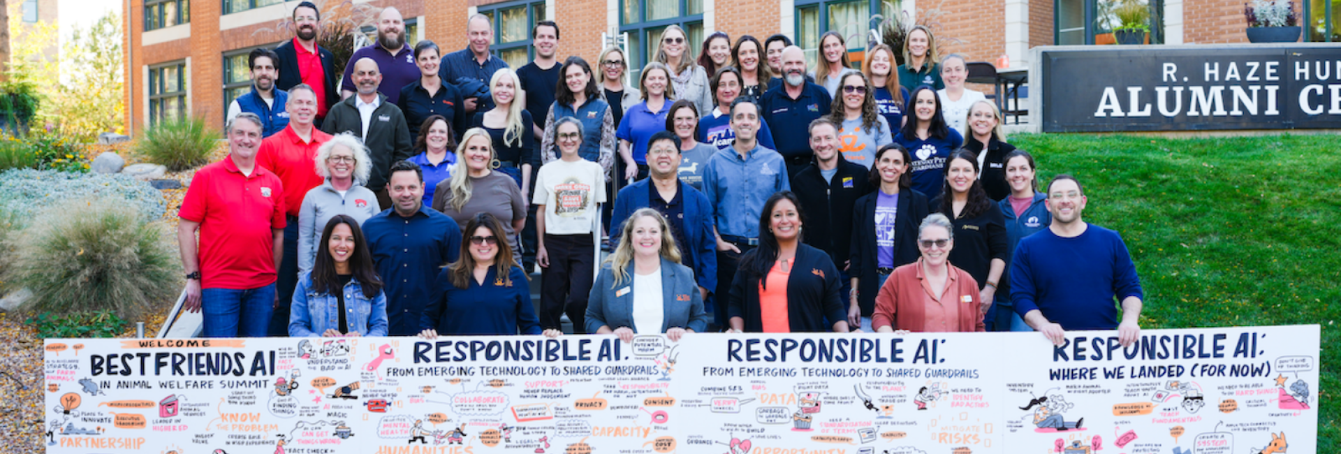 Attendees at the AI in Animal Welfare Summit